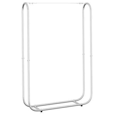 VidaXL Stojak na drewno opałowe 100x25x150 cm Stal ocynkowana