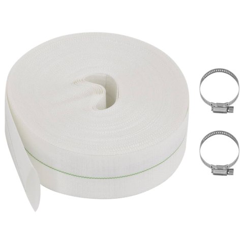 VidaXL Wąż płaski, 50 m, 2", PE