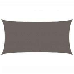 ŻAGIEL PRZECIWSŁONECZNY OGRODOWY MARKIZA TARAS 160G/M² ANTRACYTOWY 2,5X4,5 M