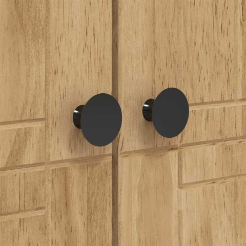 VidaXL Garderoba z drzwiami BODO Miodowy brąz 146 x 53,5 x 173 cm