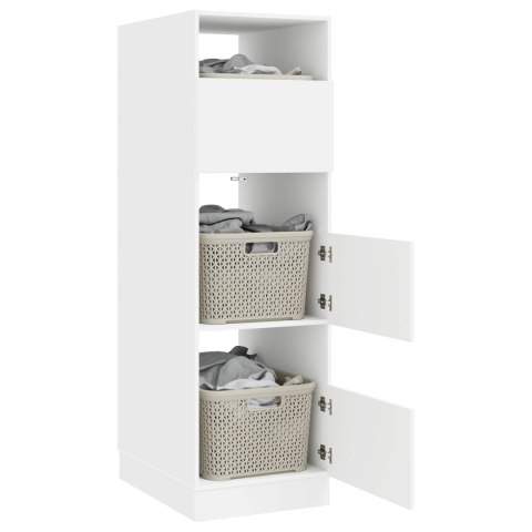 SZAFKA DO PRANIA Z DRZWIAMI BIAŁY