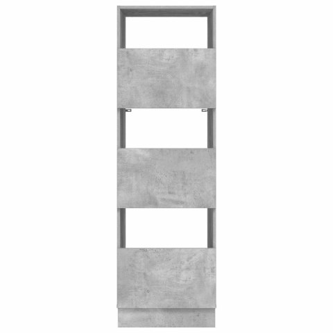 SZAFKA DO PRANIA Z PRZECHOWYWANIEM BETONOWY 50X 68X 162CM