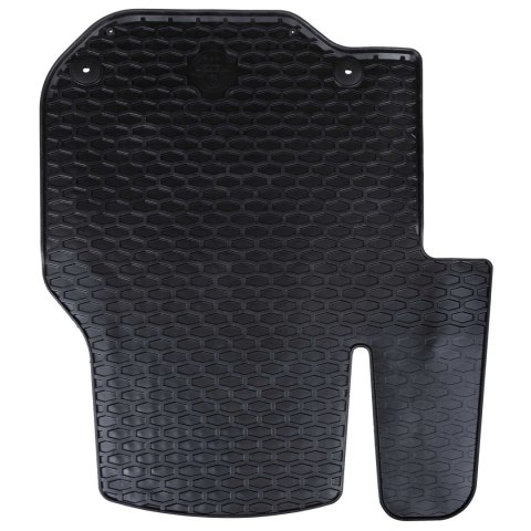 VidaXL Mata samochodowa 3 pcs Czarny VW CRAFTER , TGE TPE