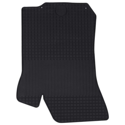 VidaXL Mata samochodowa 4 pcs Czarny ŠKODA OCTAVIA I 97-04 Guma