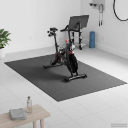 VidaXL Mata ochronna do sportu Czarny 183 x 122 x 0,6 cm PVC