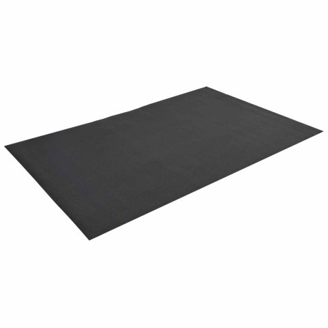 VidaXL Mata ochronna do sportu Czarny 183 x 122 x 0,6 cm PVC