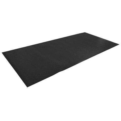 VidaXL Mata ochronna do sportu Czarny 200 x 90 x 0,6 cm PVC