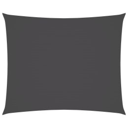 ŻAGIEL PRZECIWSŁONECZNY WODOODPORNY OGRODOWY MARKIZA TARAS PROSTOKĄTNY 2X3 M ANTRACYT