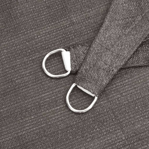 ŻAGIEL PRZECIWSŁONECZNY OGRODOWY MARKIZA TARAS 160G/M² ANTRACYTOWY 4,5X4,5M