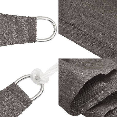 ŻAGIEL PRZECIWSŁONECZNY OGRODOWY MARKIZA TARAS 160G/M² ANTRACYTOWY 5X8M