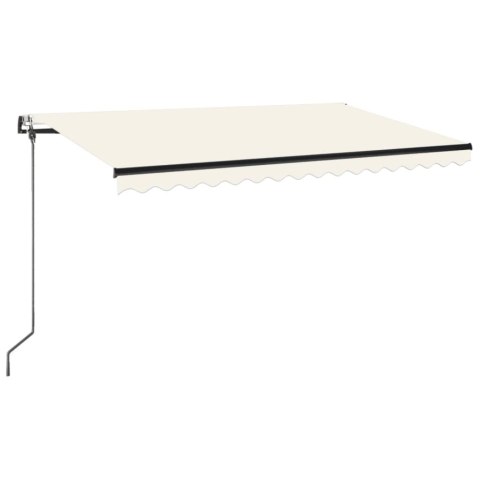 AUTOMATYCZNIE ZWIJANA MARKIZA 450X350CM KREMOWA