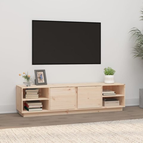 SZAFKA POD TELEWIZOR 156X40X40CM LITE DREWNO SOSNOWE