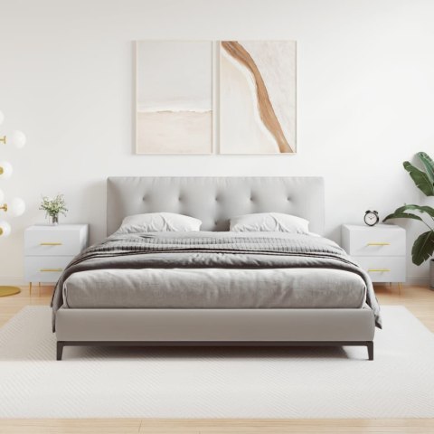 SZAFKI NOCNE 2 SZT. BIAŁE 40X35X47,5CM