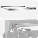 MARKIZA ZWIJANA ANTRACYT 450 × 350CM POLIESTER I ALUMINIUM