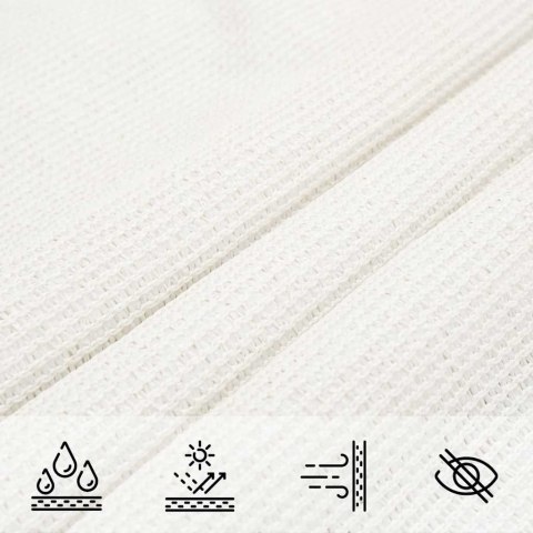 ŻAGIEL PRZECIWSŁONECZNY OGRODOWY MARKIZA TARAS 160G/M² BIAŁY 3X3M