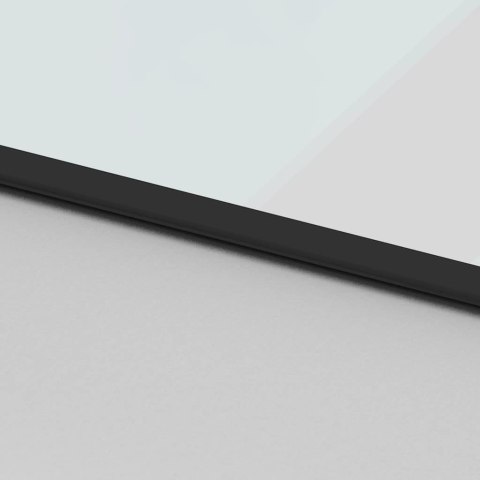 VidaXL Drzwi przesuwne z zestawem okuć czarne 102,5x205 cm