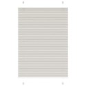 VidaXL Roleta plisowana jasnoszara 95x100 cm Szerokość tkaniny 94,4 cm