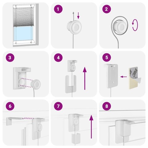 VidaXL Roleta plisowana jasnoszara 95x100 cm Szerokość tkaniny 94,4 cm