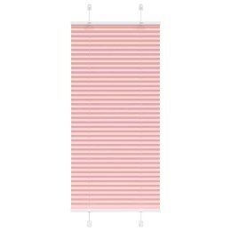 VidaXL Roleta plisowana różowa 55x100 cm Szerokość tkaniny 54,4cm