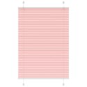 VidaXL Roleta plisowana różowa 95x100 cm Szerokość tkaniny 94,4 cm