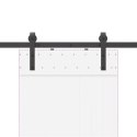 SYSTEM DO MONTAŻU DRZWI PRZESUWNYCH 213,5CM STAL CZARNY