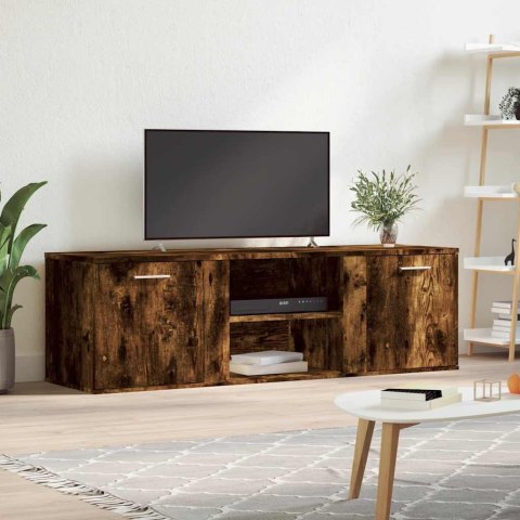 SZAFKA POD TV PRZYDYMIONY DĄB 120X34X37CM