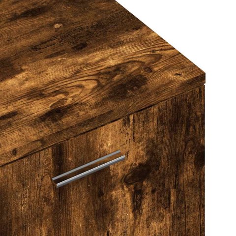 SZAFKA POD TV PRZYDYMIONY DĄB 120X34X37CM