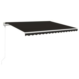 AUTOMATYCZNIE ZWIJANA MARKIZA 450X350CM ANTRACYTOWA