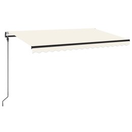 AUTOMATYCZNIE ZWIJANA MARKIZA LED I CZUJNIK WIATRU 450X300CM