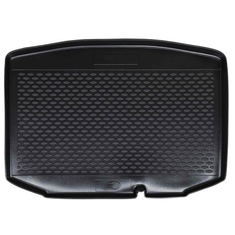 VidaXL Mata bagażnika Czarny odpowiednie do ŠKODA FABIA II HB TPE