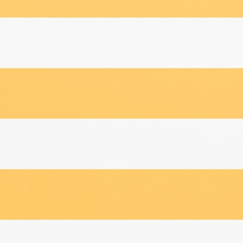 VidaXL Parawan balkonowy, biało-żółty, 75x300 cm, tkanina Oxford