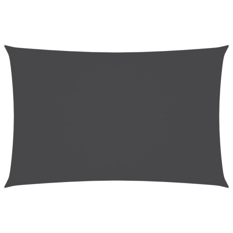 ŻAGIEL PRZECIWSŁONECZNY WODOODPORNY OGRODOWY MARKIZA TARAS PROSTOKĄTNY 4X7M ANTRACYT