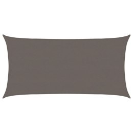 ŻAGIEL PRZECIWSŁONECZNY OGRODOWY MARKIZA TARAS 160G/M² ANTRACYTOWY 4X7 M