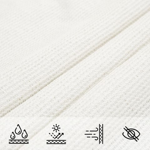 ŻAGIEL PRZECIWSŁONECZNY OGRODOWY MARKIZA TARAS 160G/M² BIAŁY 2X5M