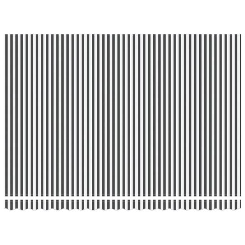 AUTOMATYCZNA MARKIZA ANTRACYTOWO-BIAŁA 450X300CM