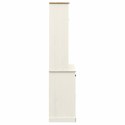 VidaXL Kredens VIGO, biały, 78x40x175 cm, lite drewno sosnowe