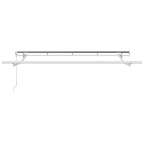 MARKIZA ZWIJANA KREMOWY 300X200CM POLIESTER I ALUMINIUM