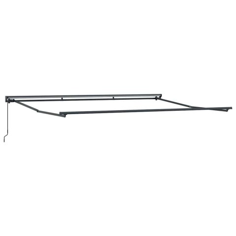 MARKIZA ZWIJANA KREMOWY 450 × 300CM POLIESTER I METAL