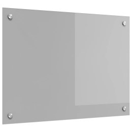VidaXL Przód kuchenny Jasnoszary 70 x 50 cm szkło hartowane