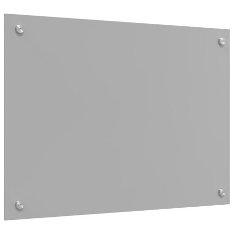 VidaXL Przód kuchenny Jasnoszary 70 x 50 cm szkło hartowane