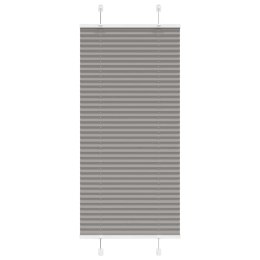 VidaXL Roleta plisowana antracytowa 60x100 cm Szerokość tkaniny 59,4cm