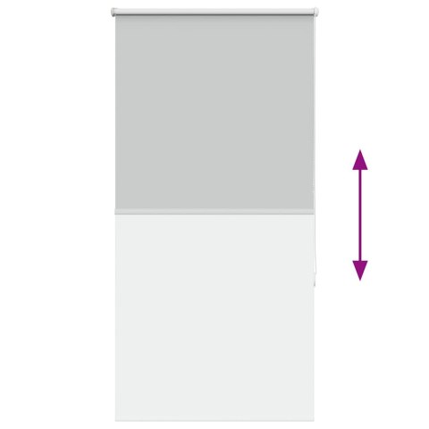 VidaXL Roleta zaciemniająca 80x175 cm Szerokość tkaniny 75,7 cm