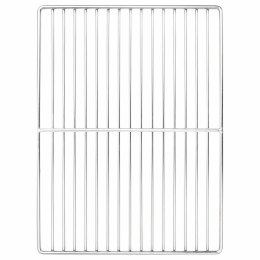 VidaXL Ruszt grillowy Srebrny 40 x 30 cm Stal nierdzewna