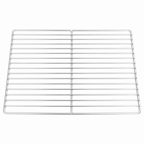 VidaXL Ruszt grillowy Srebrny 40 x 30 cm Stal nierdzewna