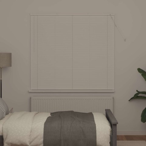 ŻALUZJA WENECKA Z REGULACJĄ BIAŁY 150X160CM PVC