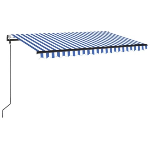 AUTOMATYCZNIE ZWIJANA MARKIZA LED I CZUJNIK WIATRU 450X350CM