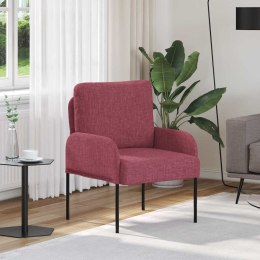 KANAPY Z PODUSZKĄ 55CM CZERWONE WINO SKLEJKA