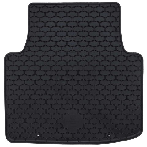 VidaXL Mata samochodowa 4 pcs Czarny Škoda SUPERB III / iV TPE