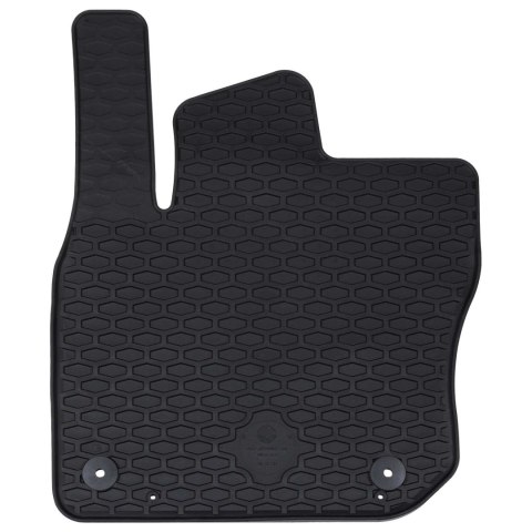 VidaXL Mata samochodowa 4 pcs Czarny VW TIGUAN TDI TPE