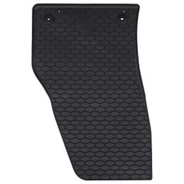 VidaXL Mata samochodowa 4 pcs Czarny pasuje do T-ROC Cabrio TPE